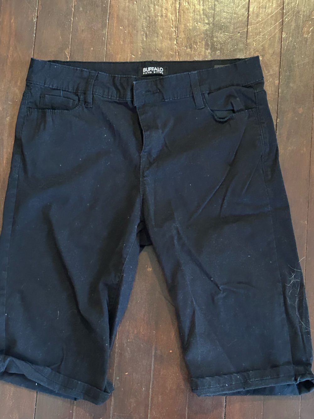 Buffalo David Bitton Black Men's Chino Shorts